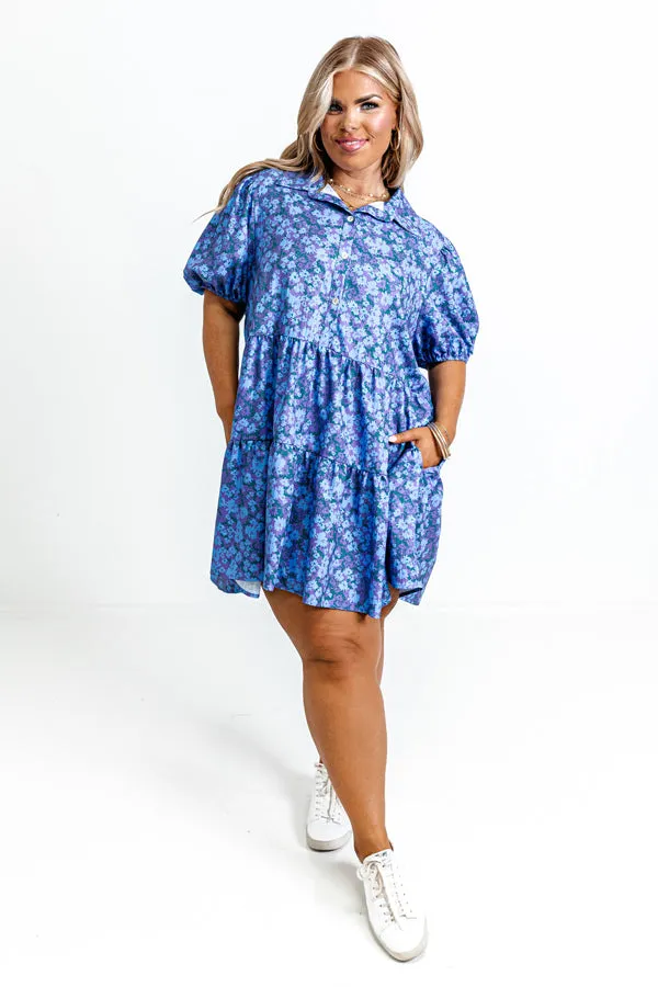 Ojai Afternoon Floral Mini Dress Curves sold by Impressions product image thumbnail 5