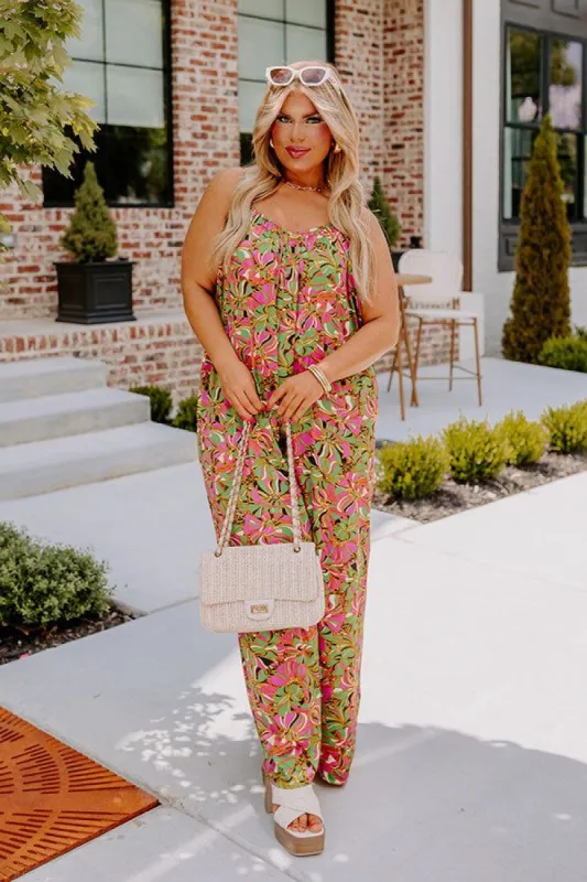Garden Blooms Jumpsuit Curves sold by Impressions