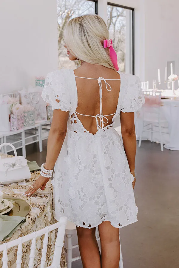 Starry Devotion Crochet Mini Dress sold by Impressions product image thumbnail 4