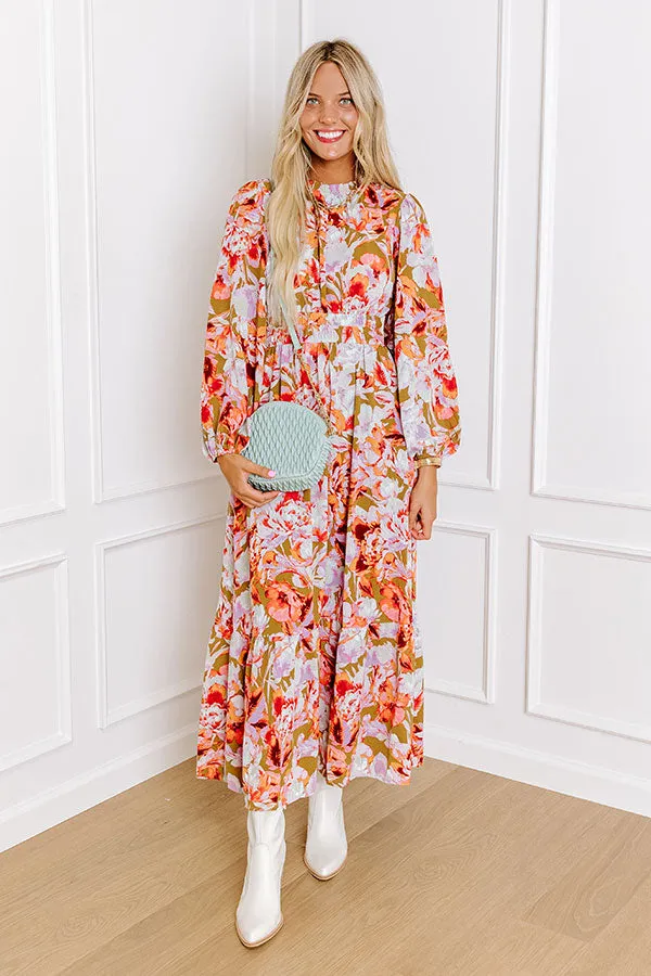 Peony Please Maxi Dress sold by Impressions