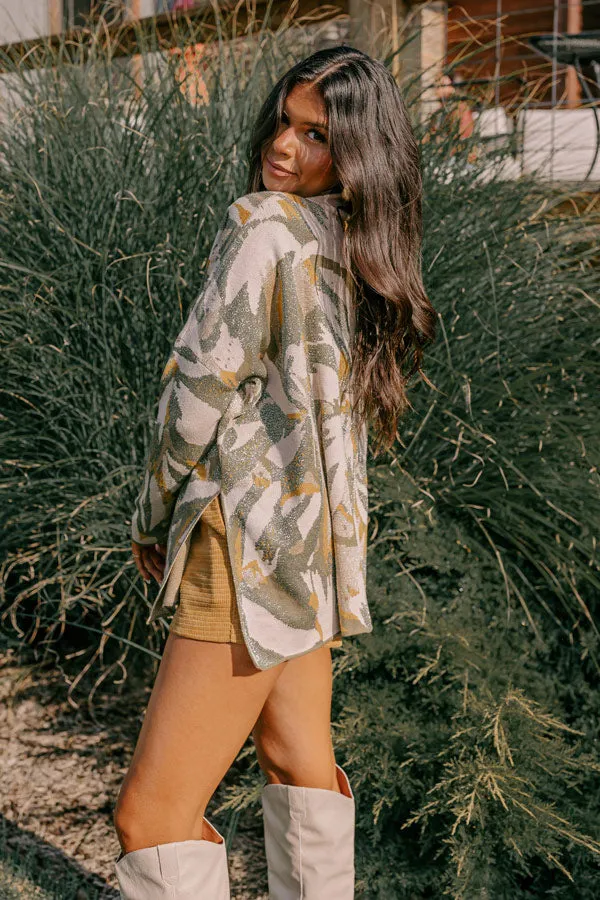 Touch Of Fall Sweater Top in Birch sold by Impressions product image thumbnail 3