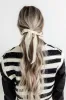 Exceptionally Chic Velvet Bow Hair Clip in Cream sold by Impressions