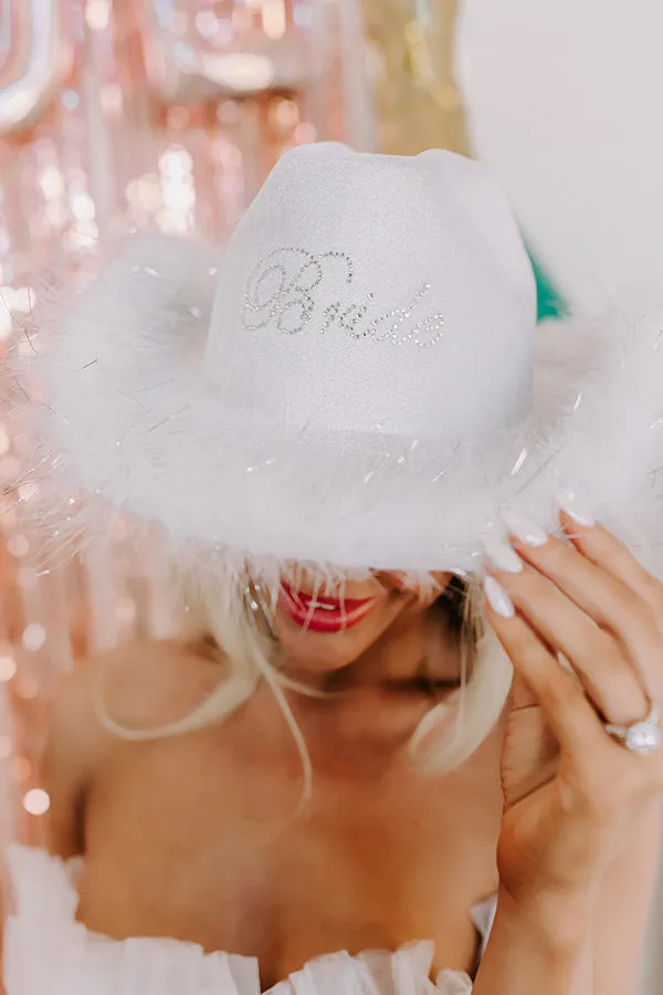 Bride Embellished Cowboy Veil Hat sold by Impressions product image thumbnail 2