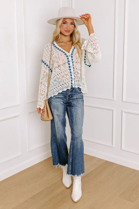 LOVERVET Anya Midrise Wide Leg Jean sold by Impressions