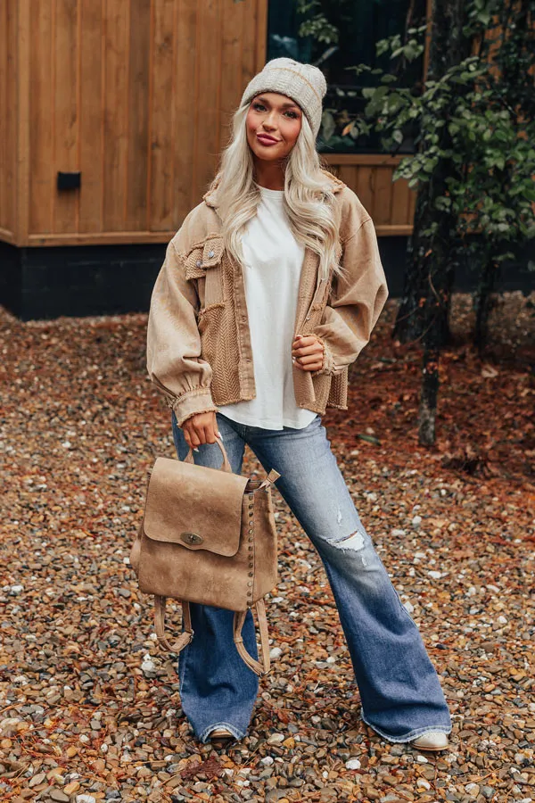 Fall Leaves Denim Jacket sold by Impressions product image thumbnail 2