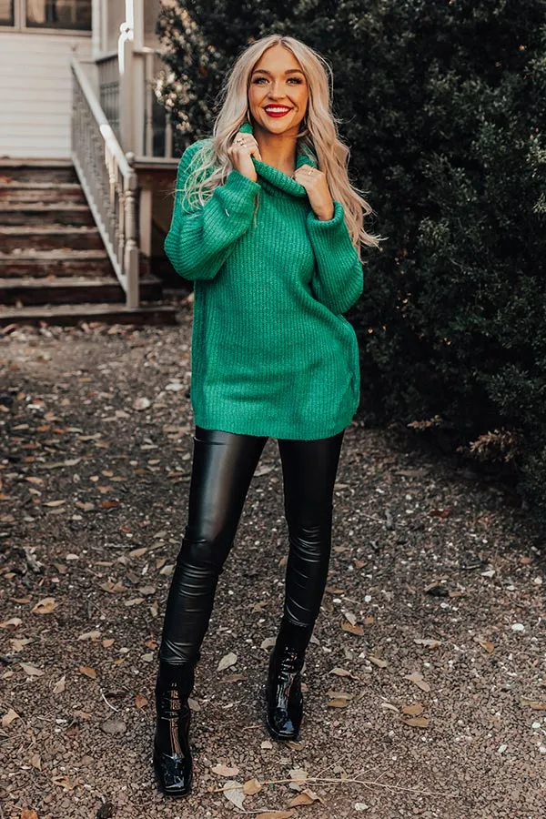 Aspen Trails Knit Sweater In Green sold by Impressions