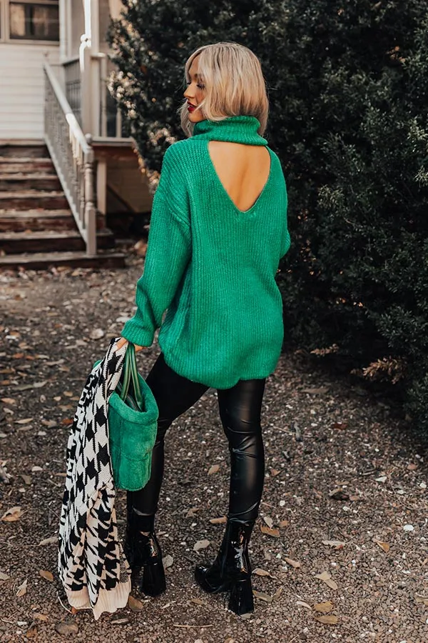 Aspen Trails Knit Sweater In Green sold by Impressions product image thumbnail 4