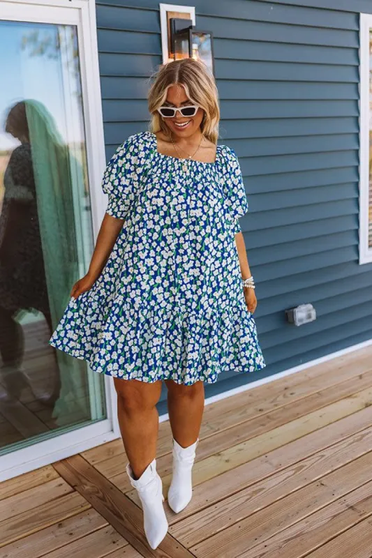 Grateful Journey Floral Dress Curves sold by Impressions