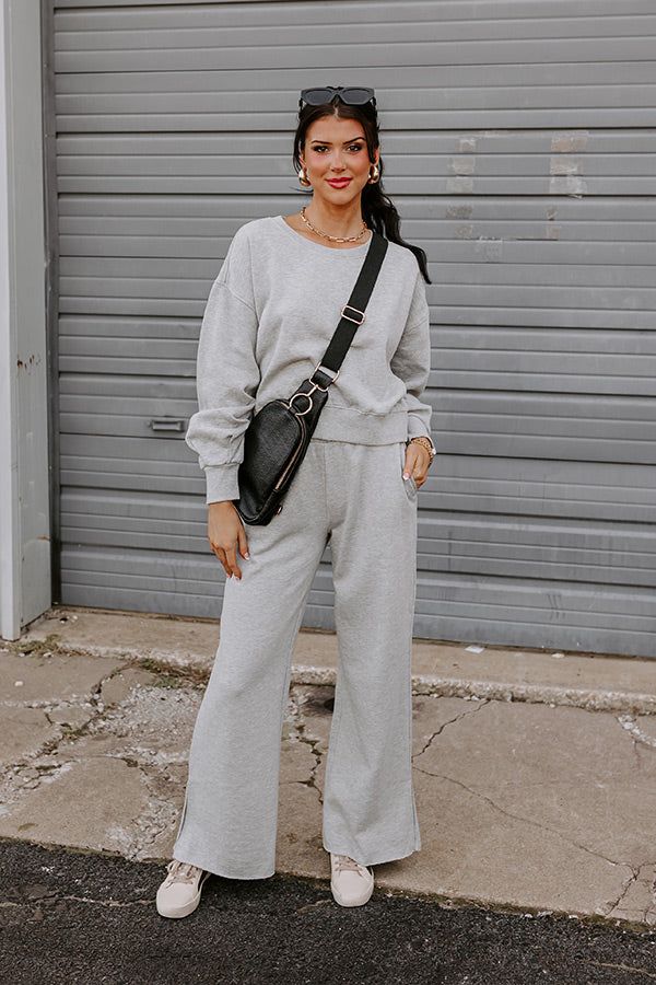 Cozier Than Ever Sweatshirt In Grey sold by Impressions product image thumbnail 2