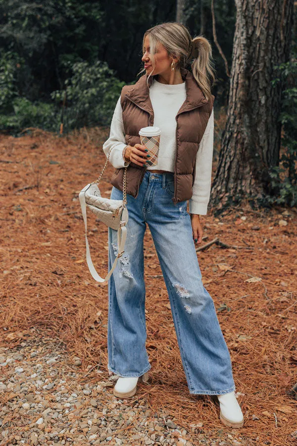 Venture Out Puffer Vest in Chestnut sold by Impressions product image thumbnail 2