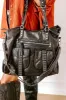 Wisteria Avenue Faux Leather Tote In Black sold by Impressions