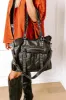 Wisteria Avenue Faux Leather Tote In Black sold by Impressions