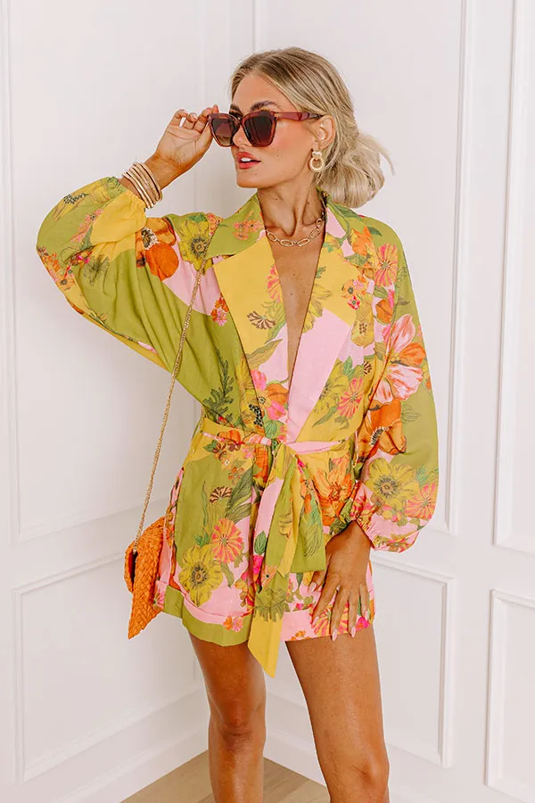 Sunny Day Stroll Floral Romper sold by Impressions
