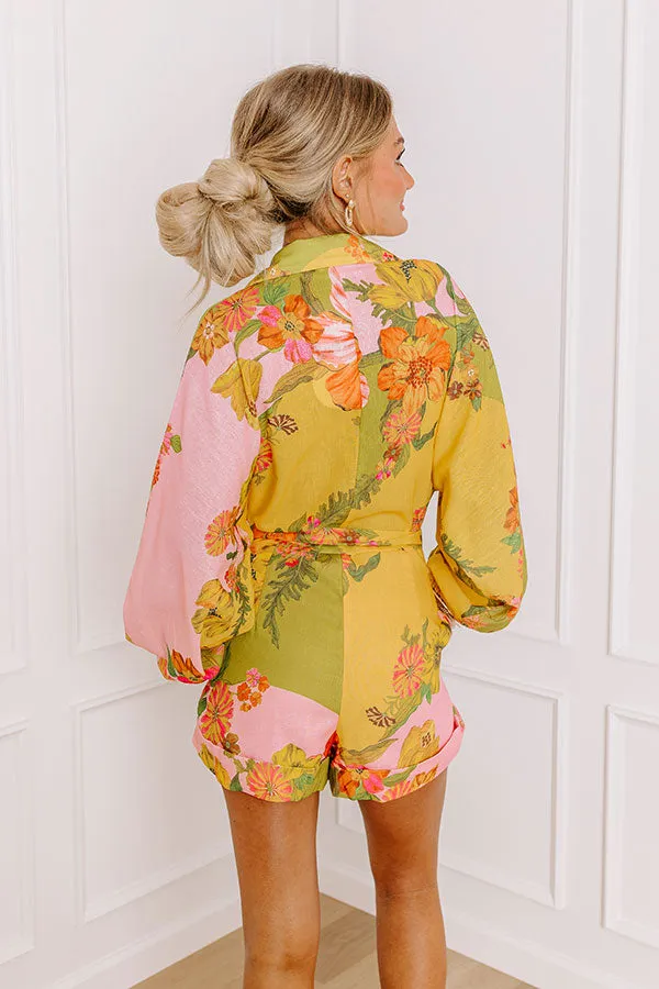 Sunny Day Stroll Floral Romper sold by Impressions product image thumbnail 5