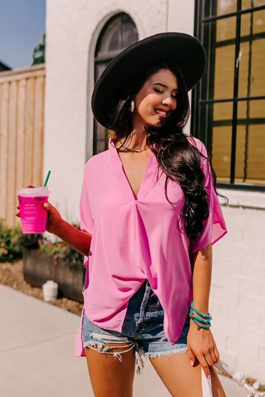 Creating Memories Shift Top In Pink sold by Impressions