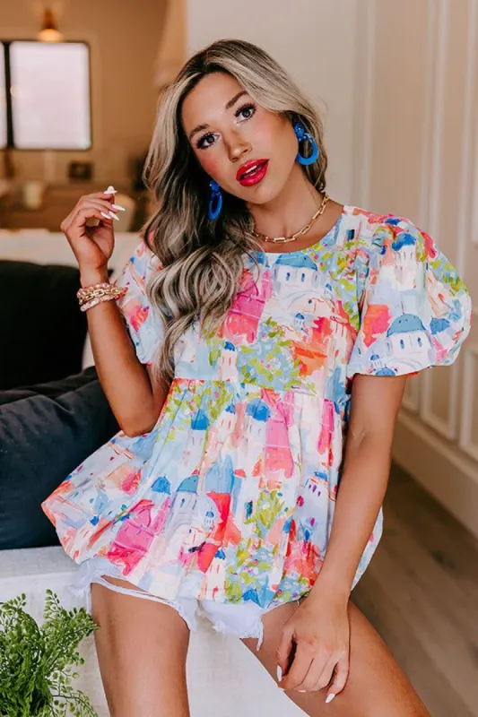 Parisian Avenue Babydoll Top sold by Impressions