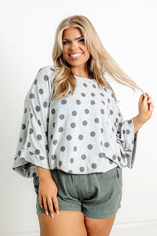 Cozy Den Shift Top  Curves sold by Impressions