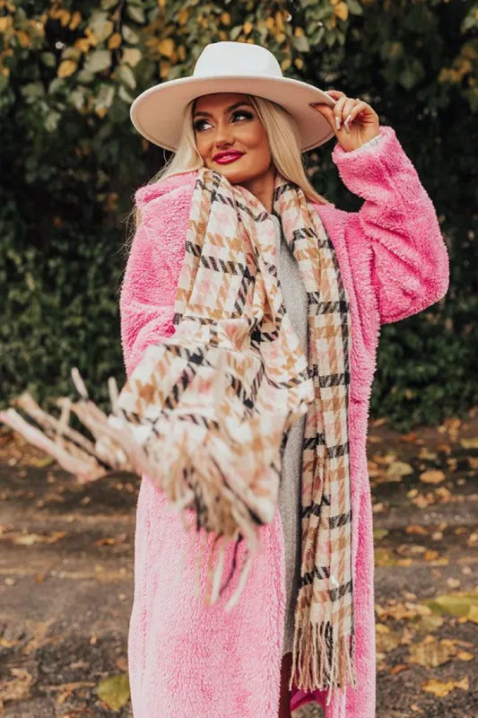 Stars Hollow Houndstooth Scarf sold by Impressions