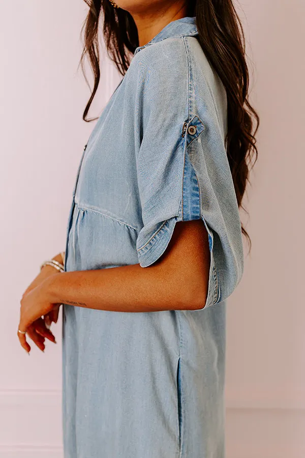 NYC Ready Chambray Maxi Dress sold by Impressions product image thumbnail 3