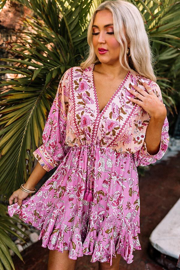 Down The Beach Floral Dress sold by Impressions product image thumbnail 5