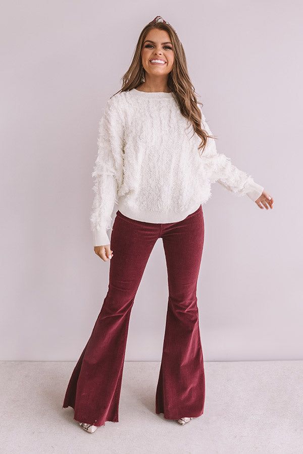 Cozy Welcome Knit Sweater in Cream sold by Impressions product image thumbnail 4