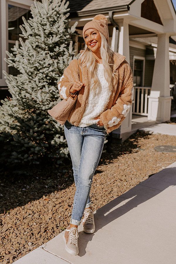 Cozy Welcome Knit Sweater in Cream sold by Impressions product image thumbnail 2