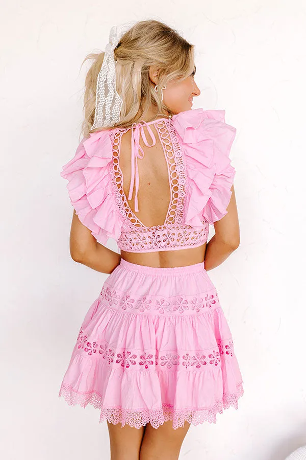 Charming Smile Crochet Crop Top sold by Impressions product image thumbnail 5