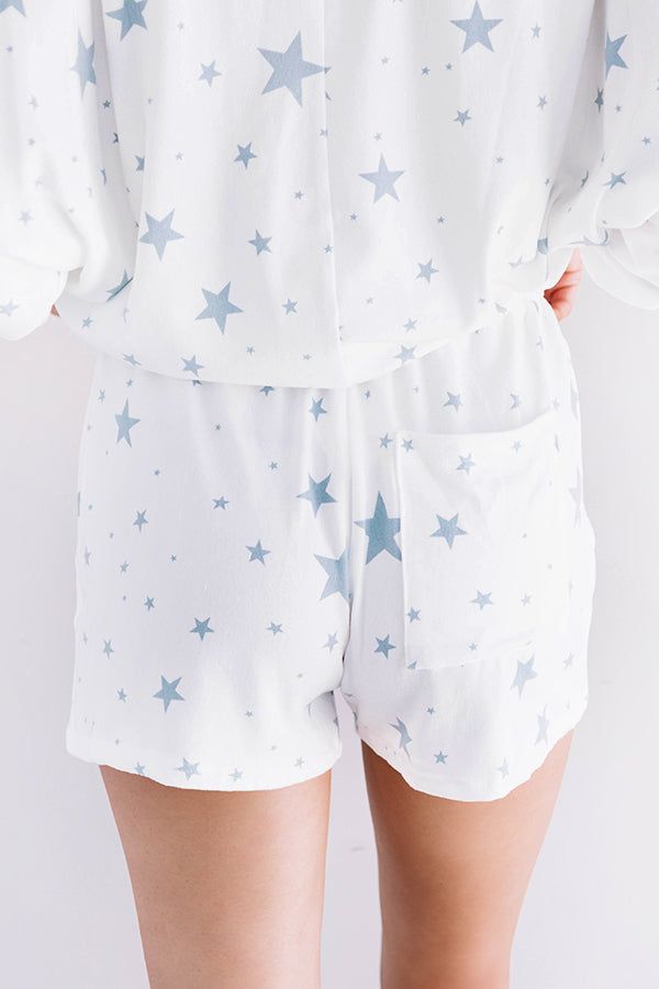 Creature Comforts Shorts In Blue sold by Impressions product image thumbnail 4