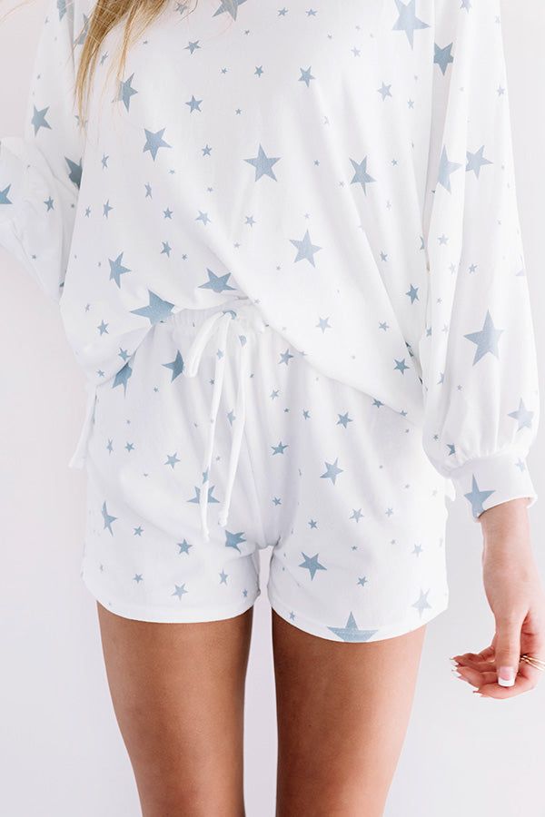 Creature Comforts Shorts In Blue sold by Impressions product image thumbnail 3