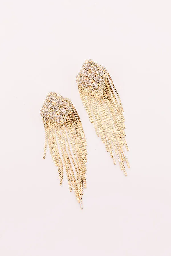 All The Glam Fringe Earrings sold by Impressions