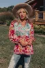 Amber Abundance Floral Top sold by Impressions