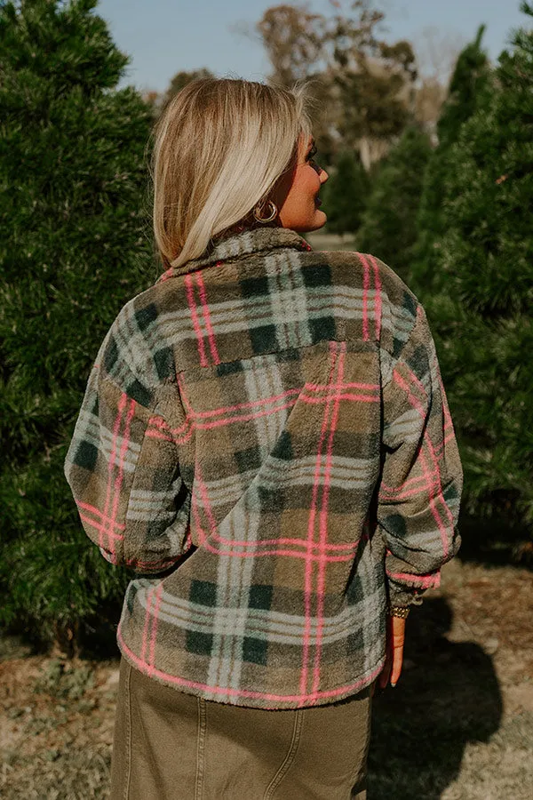 Plush Comfort Plaid Jacket sold by Impressions product image thumbnail 5