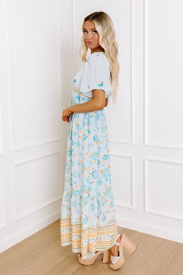 Breezy Blossom Embroidered Maxi sold by Impressions product image thumbnail 3