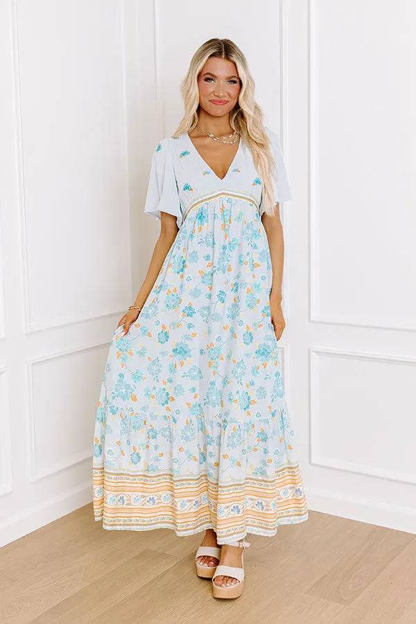 Breezy Blossom Embroidered Maxi sold by Impressions