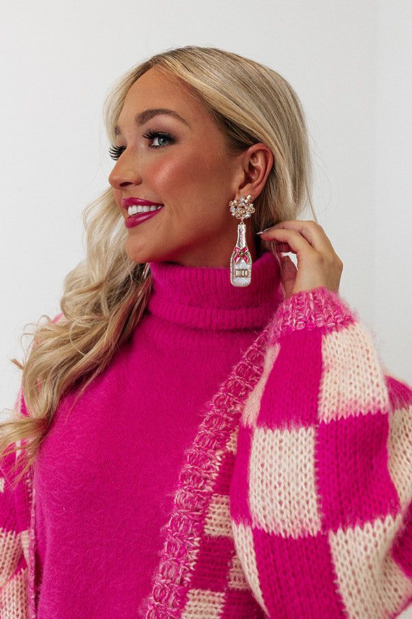 Champagne Cheers Earrings sold by Impressions