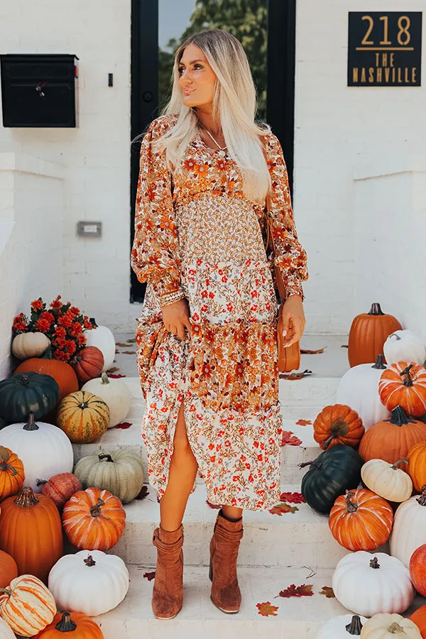 Riverfront Vibes Floral Midi sold by Impressions