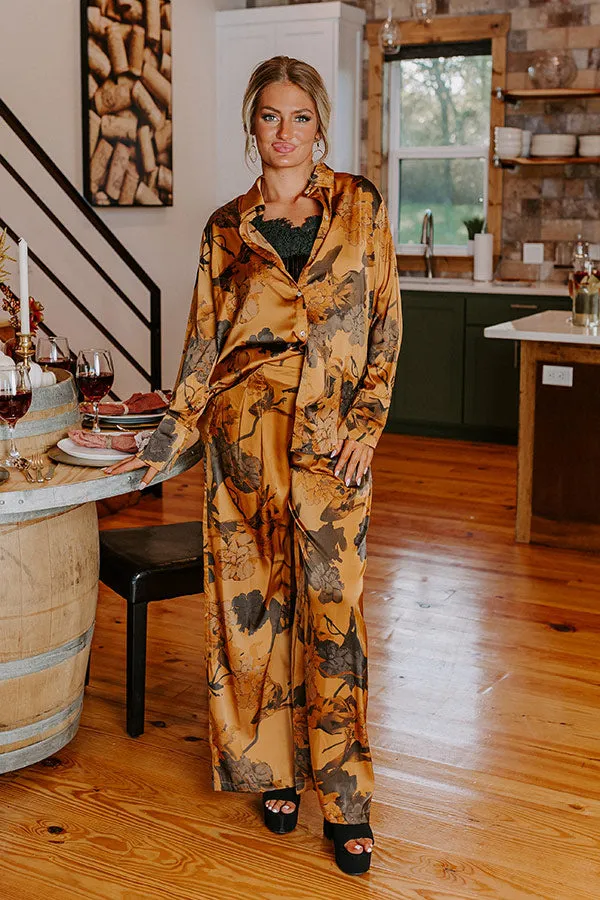 Look My Way High Waist Satin Pants sold by Impressions product image thumbnail 5