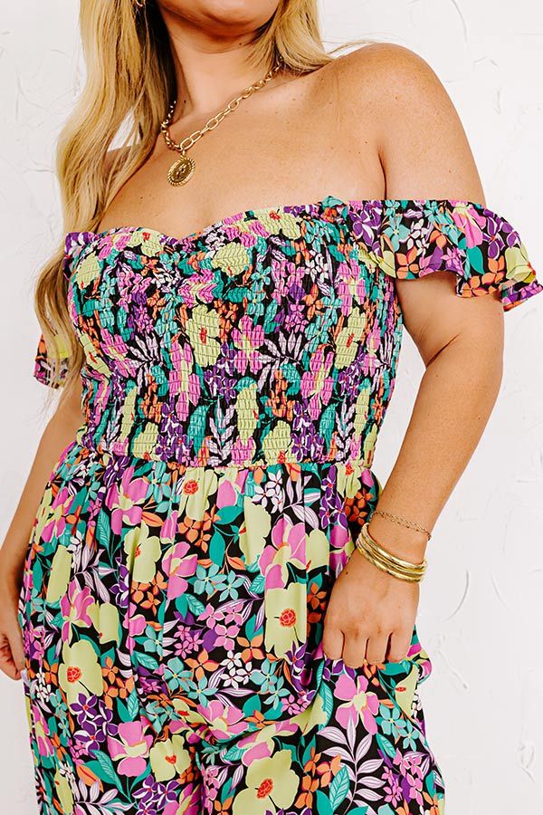 Sweet Pea Promises Smocked Jumpsuit Curves sold by Impressions product image thumbnail 3