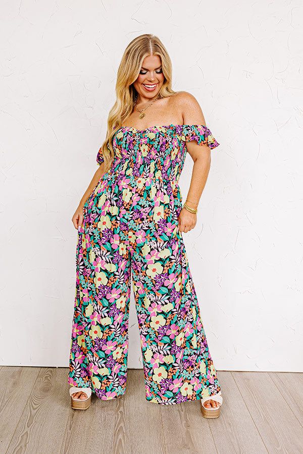 Sweet Pea Promises Smocked Jumpsuit Curves sold by Impressions product image thumbnail 2