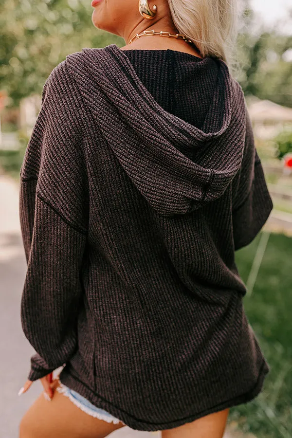 Exceptionally Chic Waffle Knit Light Weight Jacket In Black sold by Impressions product image thumbnail 2