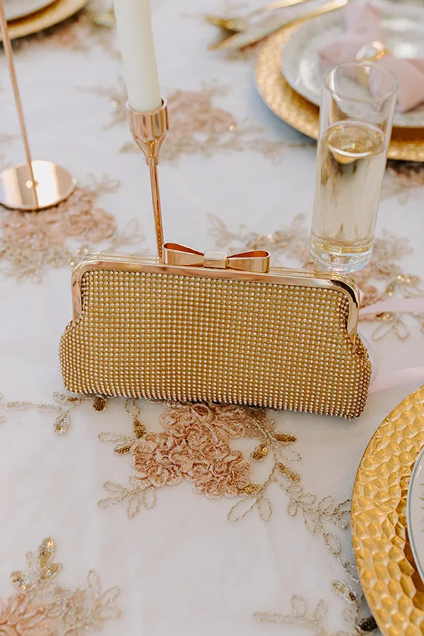 Midnight In London Rhinestone Clutch sold by Impressions