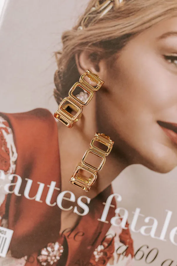 Feeling Artsy Hoop Earrings sold by Impressions