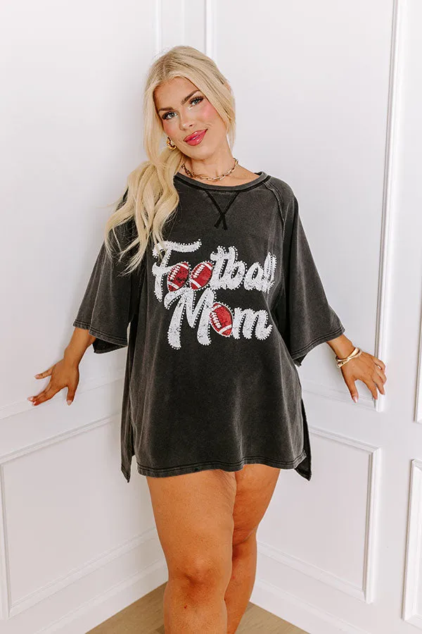 Football Mom Embellished Top Curves sold by Impressions product image thumbnail 2