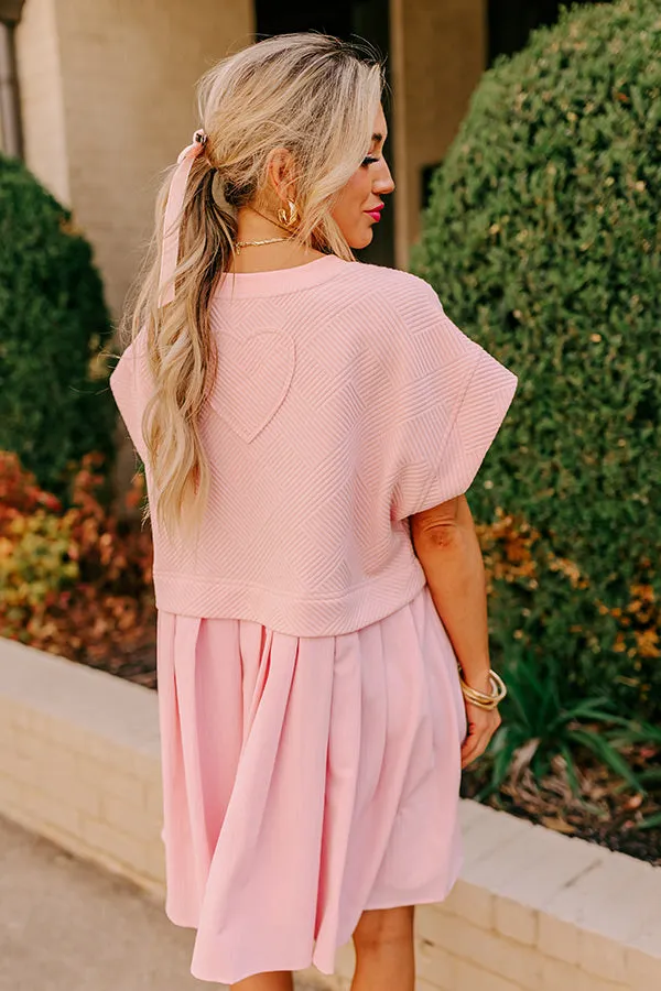 Myrtle Beach Brunch Mini Dress in Pink sold by Impressions product image thumbnail 2