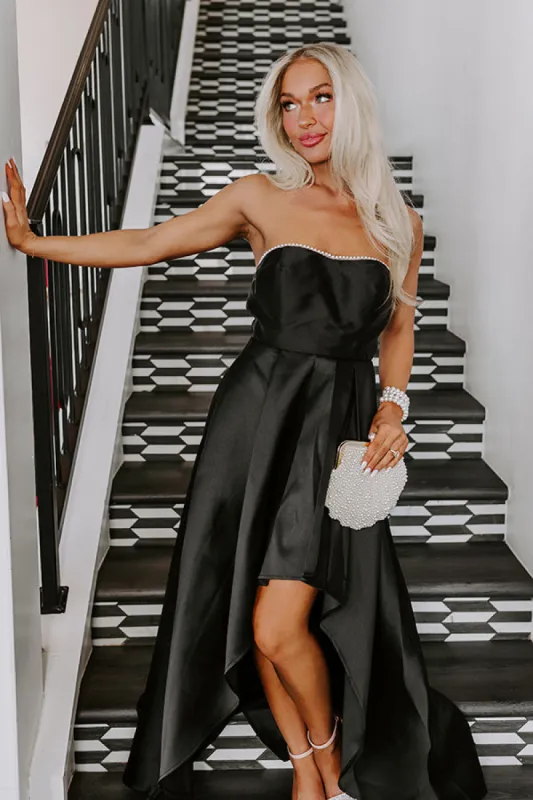 Red Carpet Moment High-Low Dress sold by Impressions