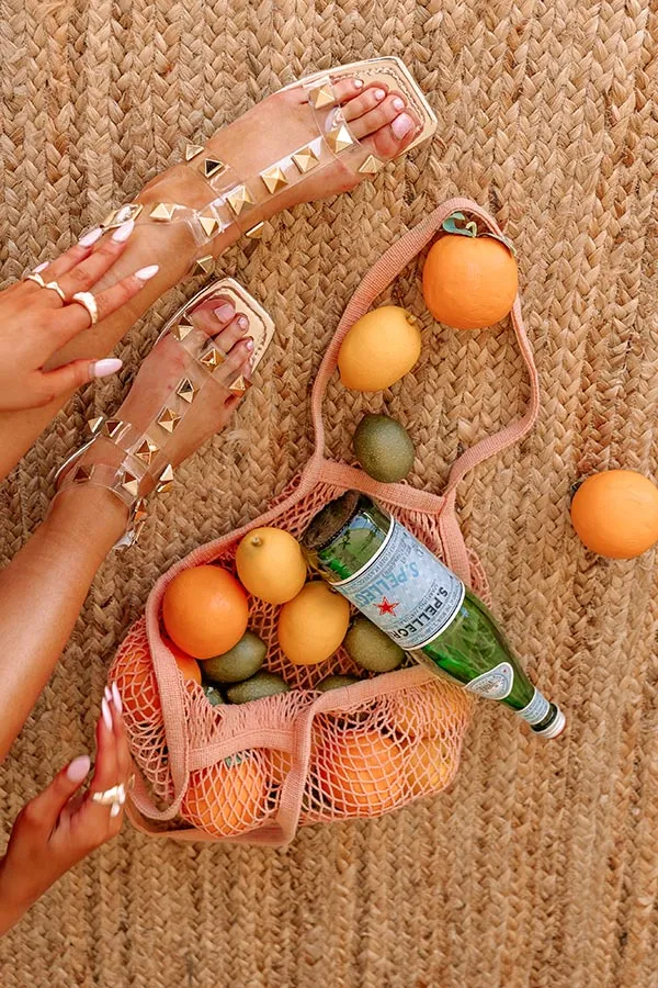 The Arlette Studded Sandal In Gold sold by Impressions product image thumbnail 3