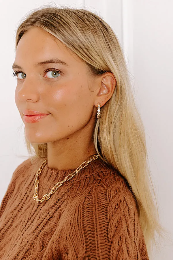 Smiles and Sparkles Cubic Zirconia Hoop Earrings sold by Impressions product image thumbnail 4