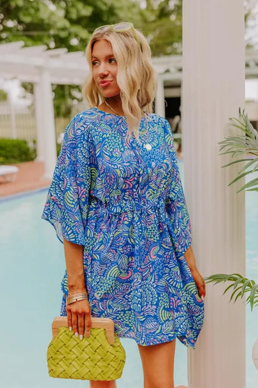 Antigua Bound Caftan Mini Dress sold by Impressions
