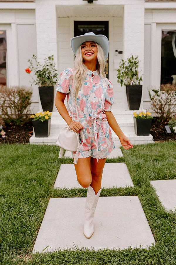 Season Of Bliss Linen-Blend Romper sold by Impressions product image thumbnail 5