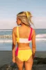 Coastal Cruise Color Block Bikini Top sold by Impressions